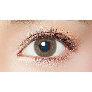 (EL1001)EverColor 1day LUQUAGE AiryBrown 10片裝